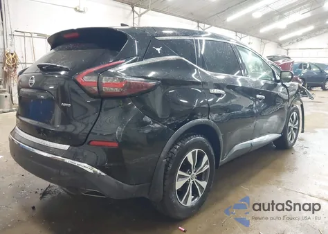 2021 Nissan Murano S Intelligent Awd из США, поврежденный, VIN 5N1AZ2AS5MC115750